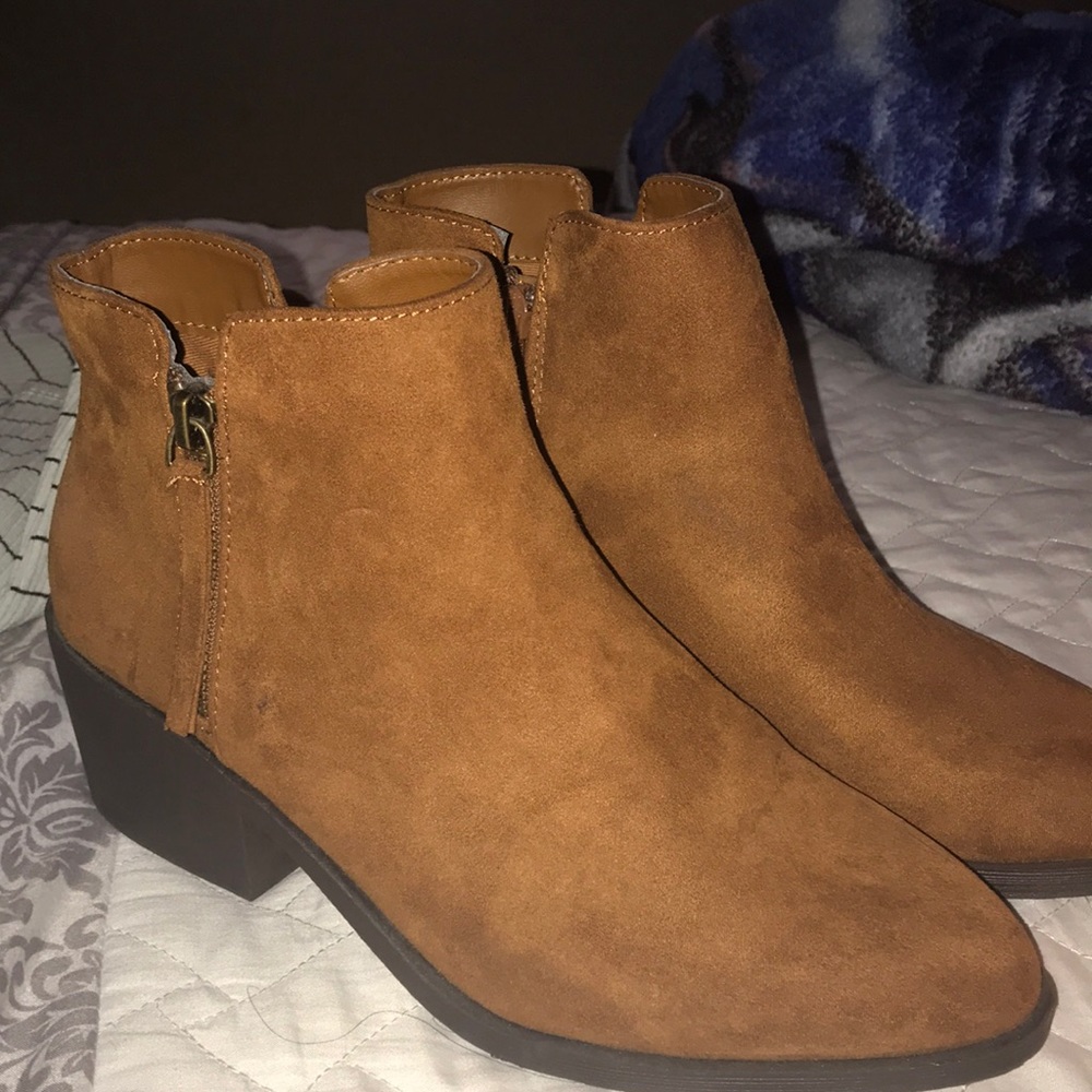 suede ankle boots